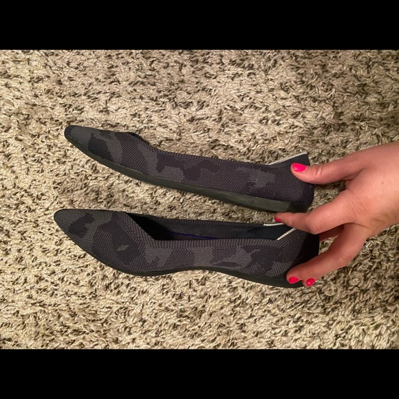 Rothy’s The Point Gray Camo Flats - Picture 13 of 13